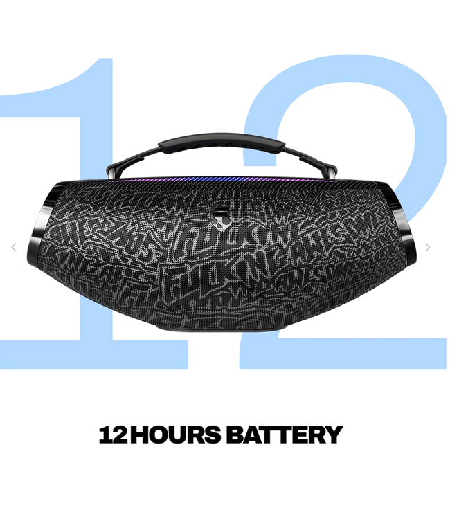 SKULL CANDY SKULL CANDY - BOOMBOX PORTABLE BLUETOOTH MINI SANS FIL FUCKING AWESOME