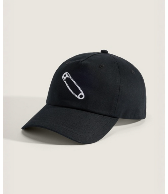 VANS VANS - LAKDEN CURVED BILL STRAPBACK CAP (BLACK)