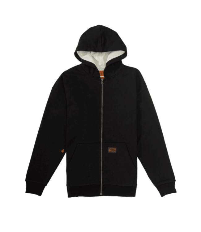 VOLCOM VOLCOM - AXESTONE WORKWEAR LINED ZIP HOODIE (BLACK)