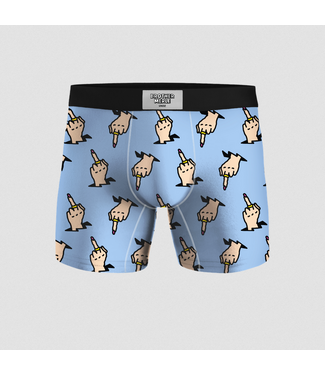 UNDZ UNDZ - MIDDLE FINGER X BROTHER MERLE BOXER