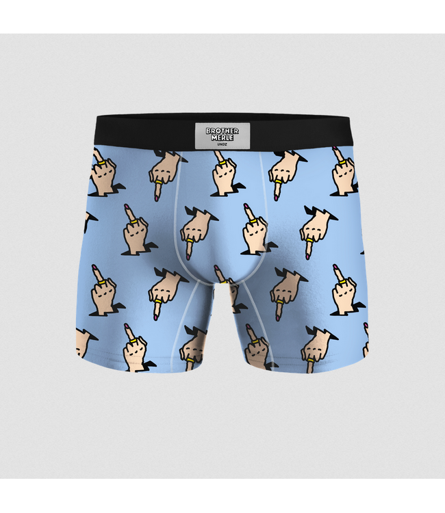 UNDZ UNDZ - MIDDLE FINGER X BROTHER MERLE BOXER