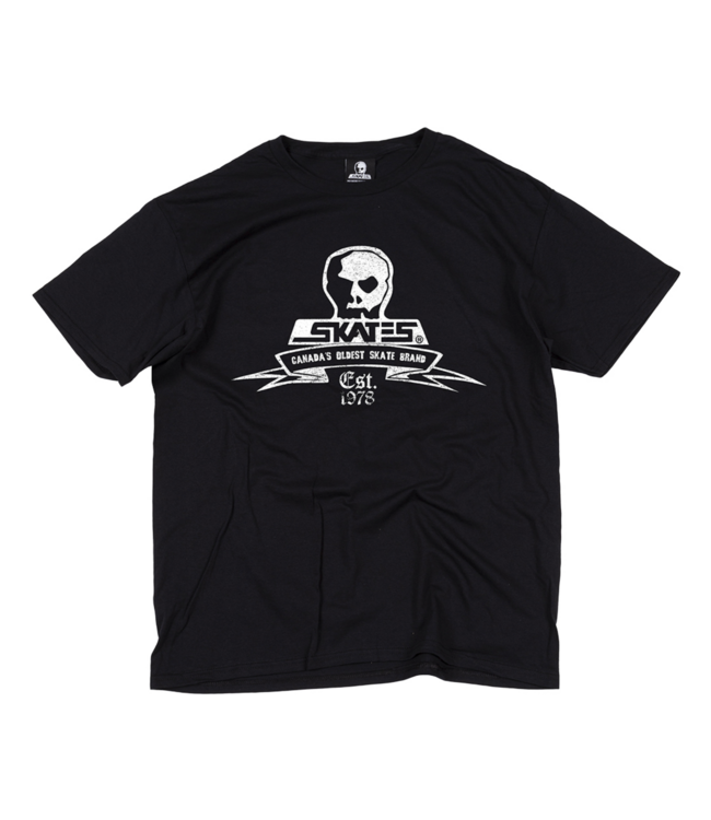 SKULL SKATES SKULL SKATES - OLDEST TEE (BLACK)