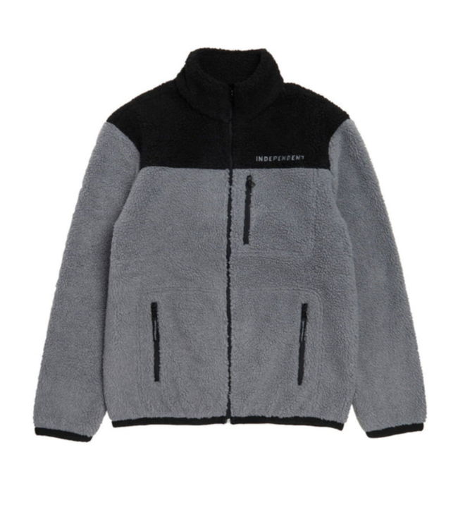 INDEPENDENT INDEPENDENT - BTG SHERPA JACKET (SMOKE/ BLACK)