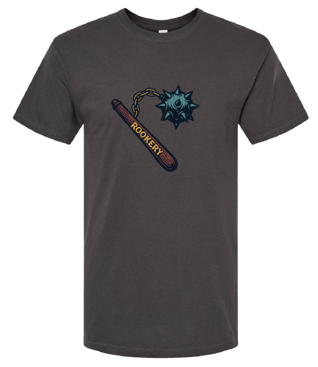 ROOKERY ROOKERY - SPIKE BALL PRM TEE (CHARCOAL)