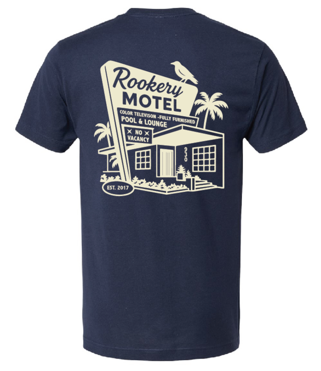 ROOKERY ROOKERY - MOTEL TEE (NAVY)
