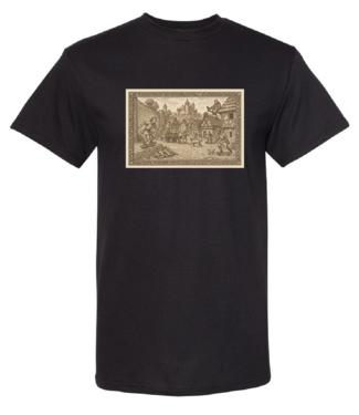 ROOKERY ROOKERY - MEDIEVAL HEAVY TEE (BLACK)