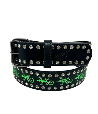 LOOSEY LOOSEY - GECKO RHINESTONE BELT