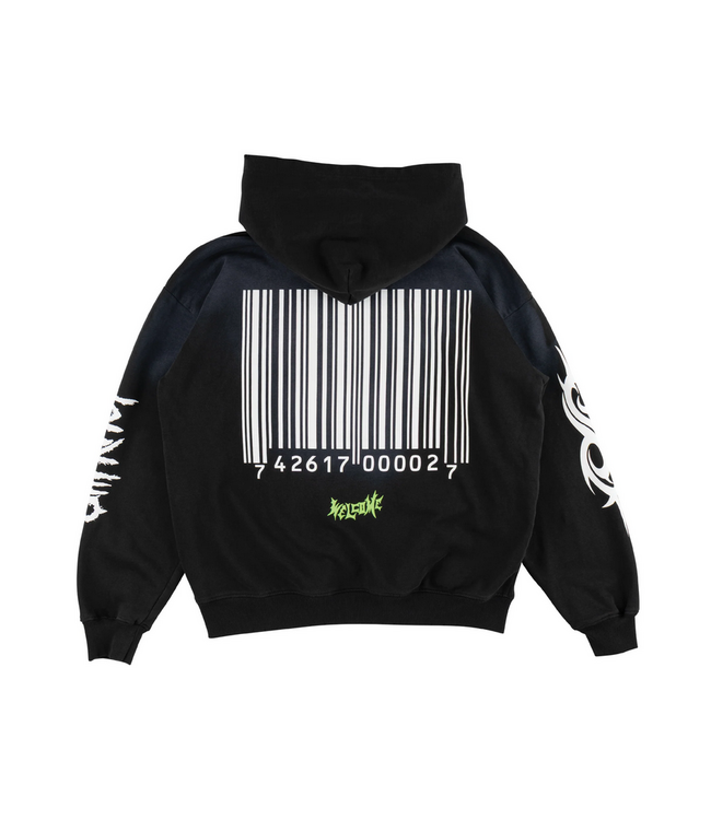 WELCOME WELCOME - SLIPKNOT RAVENOUS SUN FADE HOODIE (BLACK FADE)