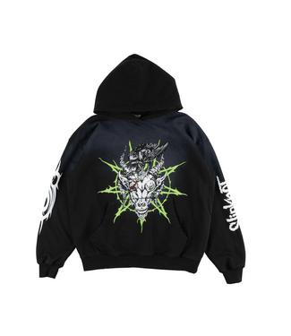 WELCOME WELCOME - SLIPKNOT RAVENOUS SUN FADE HOODIE (BLACK FADE)