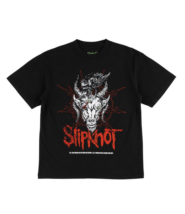WELCOME WELCOME - SLIPKNOT SPIT IT OUT TEE (BLACK)