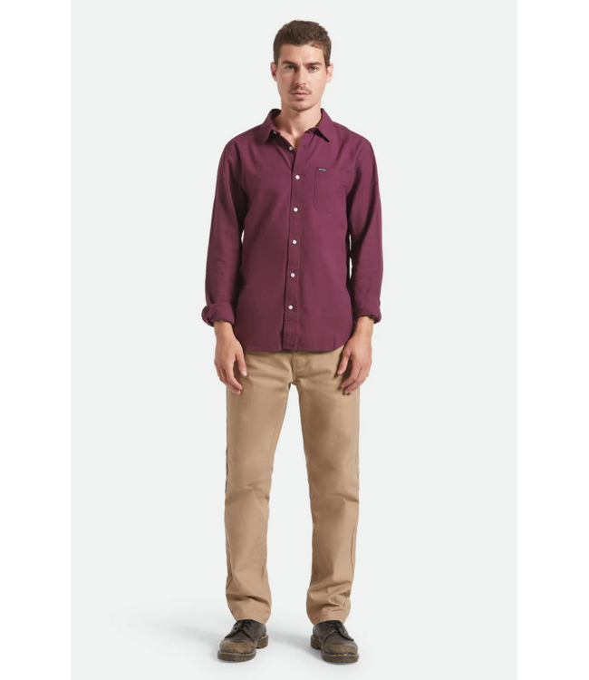 BRIXTON BRIXTON - CHARTER L/S WOVEN (PORT)