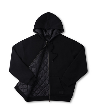 FORMER FORMER - CRUX LINED ZIP HOODIE (BLACK)