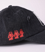 FORMER FORMER - ODE STRAPBACK CAP (WASHED BLACK)