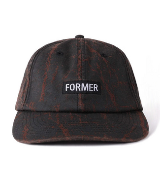 FORMER FORMER - LEGACY ROSE STRAPBACK CAP (CHOCOLATE)