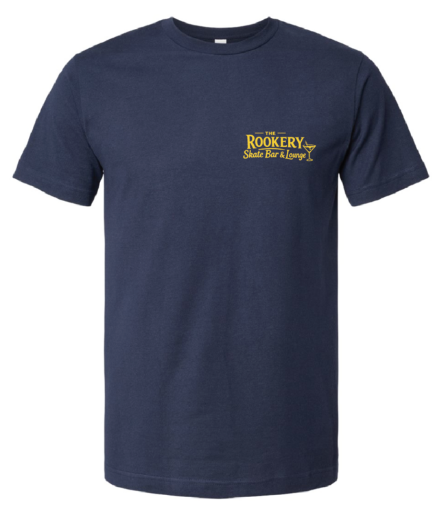 ROOKERY ROOKERY - SK8 LOUNGE TEE (NAVY)