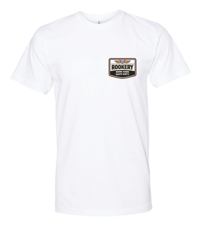 ROOKERY ROOKERY - T-SHIRT DIRTY (BLANC)