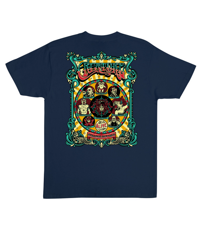 CREATURE CREATURE - SIDESHOW TEE (NAVY)