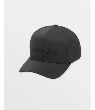 VOLCOM VOLCOM - VENT DELTA SNAPBACK CAP (BLACK)