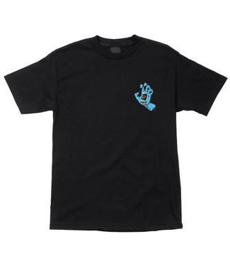 SANTA CRUZ SANTA CRUZ - SCREAMING HAND TEE (BLACK)