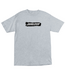 SANTA CRUZ SANTA CRUZ - CUT STRIP FRONT TEE (SPORT GREY)