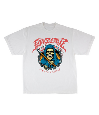 SANTA CRUZ SANTA CRUZ - OUT OF TIME HEAVYWEIGHT TEE (WHITE)