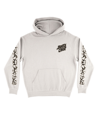 SANTA CRUZ SANTA CRUZ - RAZOR DOT CENTER HOODIE (BONE)