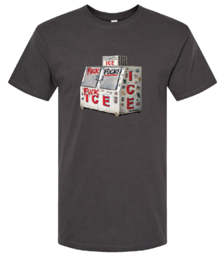 ROOKERY ROOKERY - F*@!K GLACE TEE (VINTAGE BLACK)