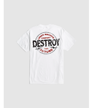 LOSER MACHINE LOSER MACHINE - DEMOLISHED TEE (WHITE)