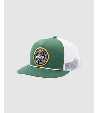 LOSER MACHINE LOSER MACHINE - DUNCAN TRUCKER CAP (GREEN/ WHITE)