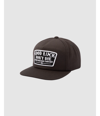 LOSER MACHINE LOSER MACHINE - DON'T DIE SNAPBACK CAP (BLACK)