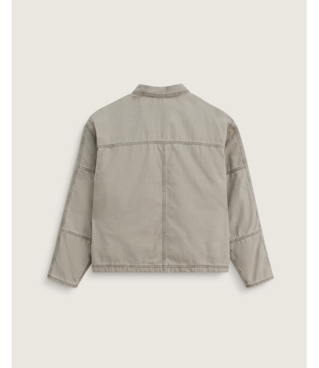 VANS VANS - UMBER PIGMENT CANVAS JACKET (ALUMINIUM)