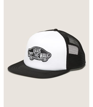 VANS VANS - CLASSIC PATCH TRUCKER CAP (BLACK/ WHITE)