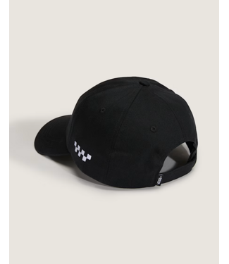 VANS VANS - CHECK SIDE CURVED BILL KID STRAPBACK CAP (BLACK)