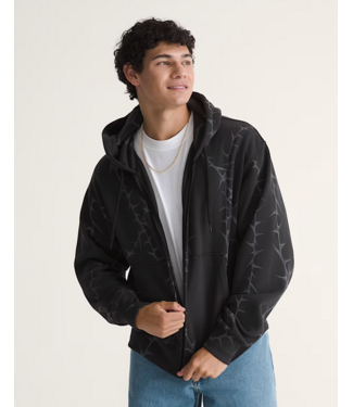 VANS VANS - PRICKLE PATCH ZIP HOODIE (BLACK)