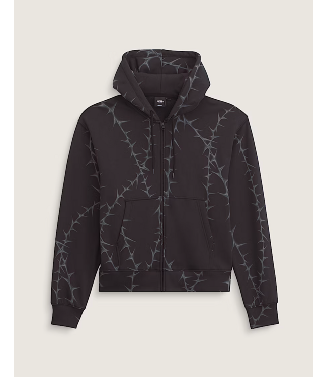 VANS VANS - PRICKLE PATCH ZIP HOODIE (BLACK)