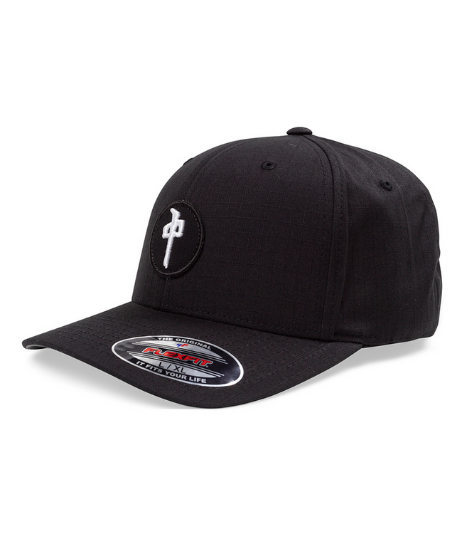 RED DRAGON RDS - CHUNG PATCH RIPSTOP FLEXFIT CAP (BLACK)