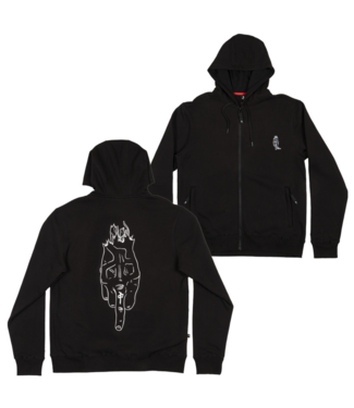 RED DRAGON RDS - DECENZO DAGGER ZIP HOODIE (BLACK)