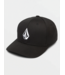 VOLCOM VOLCOM - FULL STONE FLEXFIT CAP (BLACK)