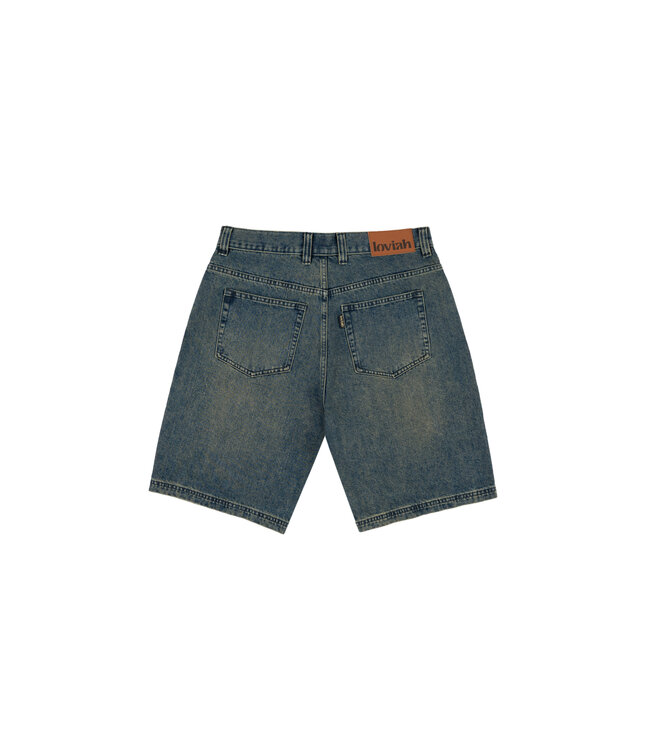 LOVIAH LOVIAH - JHORTS DENIM SHORT (PINE ENZYME WASH)