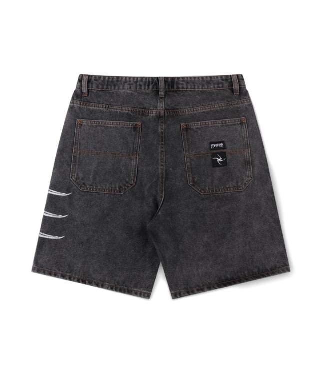 FORMER FORMER - DION DENIM WALKSHORT (WASHED BLACK)