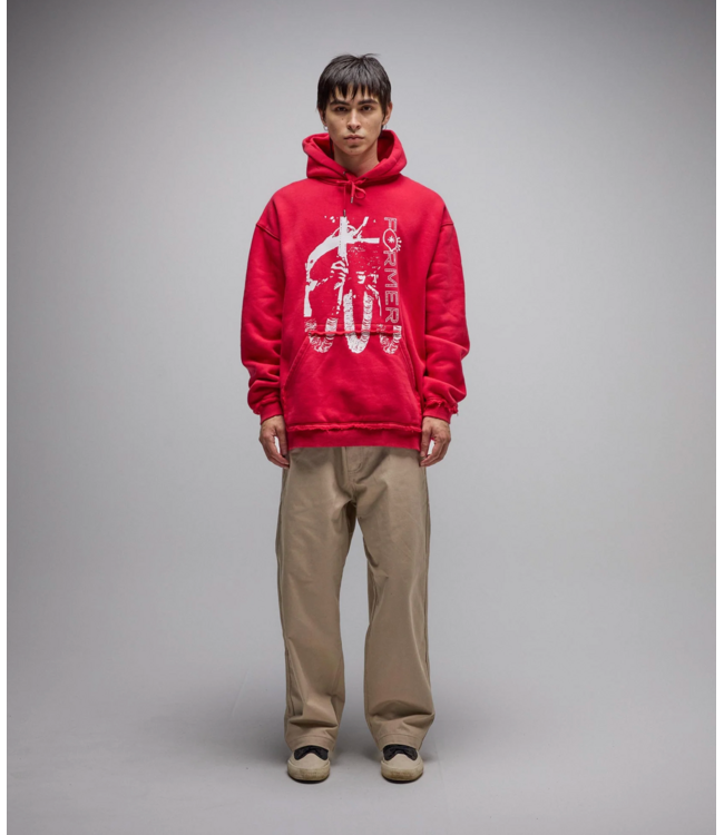 FORMER FORMER - SACRIFICE HEAVY HOODIE (CHERRY)