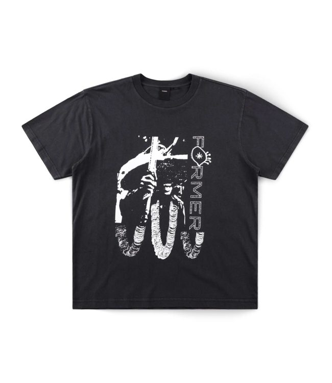 FORMER FORMER - SACRIFICE SHRUNKEN TEE (WASHED BLACK)
