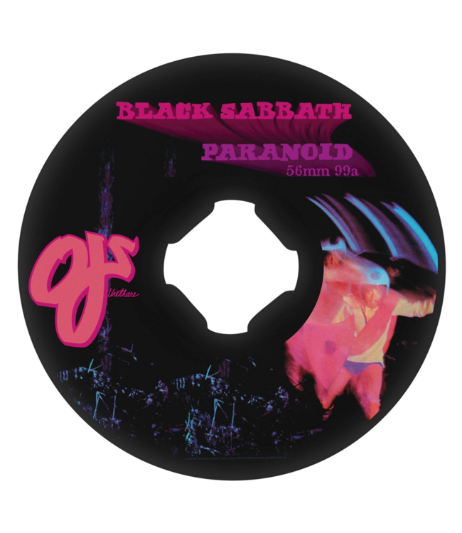 OJ OJ WHEELS - BLACK SABBATH PARANOID CHUBBIES 99A 56MM