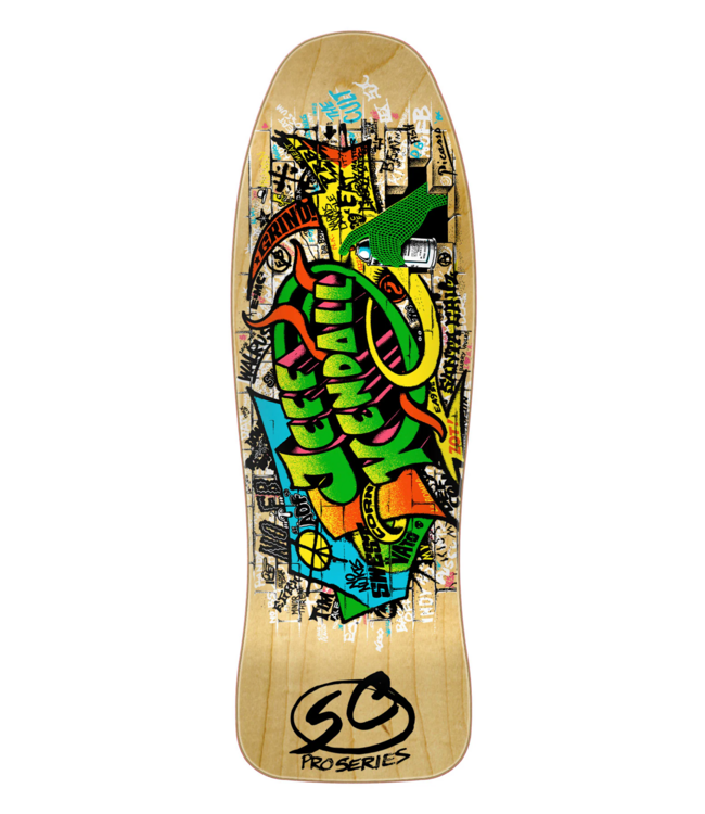 SANTA CRUZ SANTA CRUZ - KENDALL GRAFFITI 9.69'' REISSUE DECK