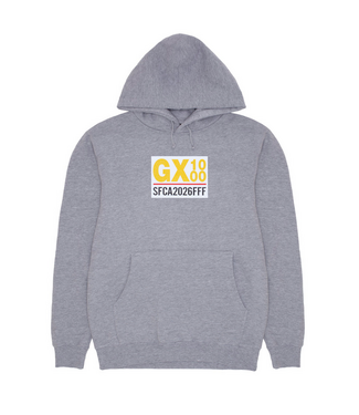 GX1000 GX1000 - SWEAT À CAPUCHE SFCA (GRIS)