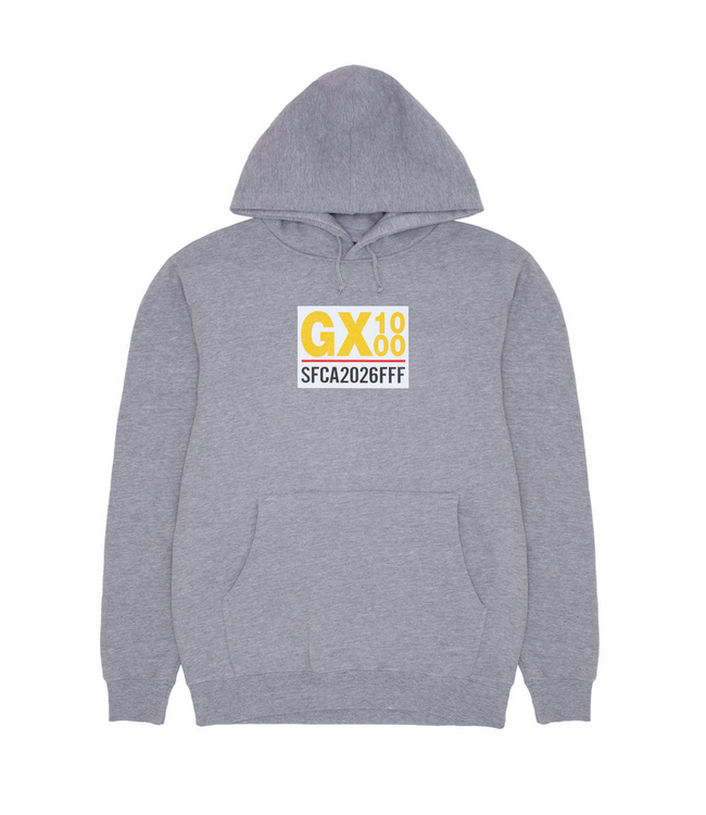 GX1000 GX1000 - SWEAT À CAPUCHE SFCA (GRIS)
