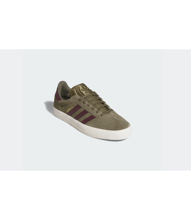ADIDAS ADIDAS - GAZELLE ADV (OLIVE/ MAROON/ WHITE)