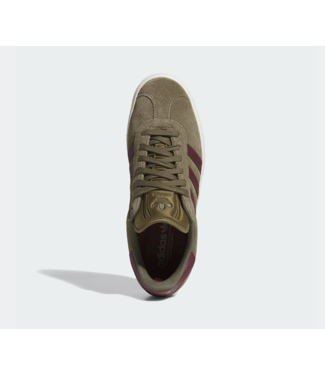 ADIDAS ADIDAS - GAZELLE ADV (OLIVE/ MAROON/ WHITE)