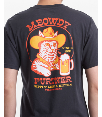 VOLCOM VOLCOM - CATASTROPHY TEE (WASHED BLACK)