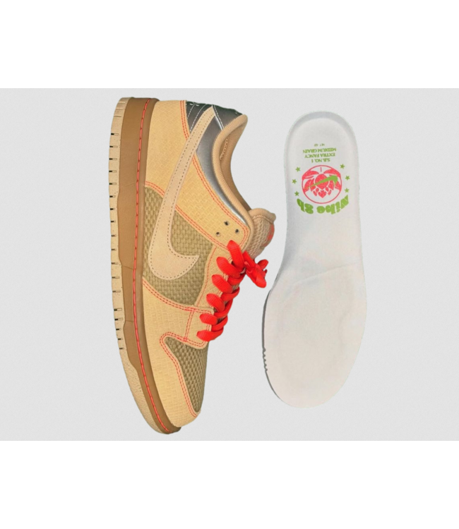 NIKE SB NIKE SB - DUNK LOW PRO "SOM TUM"  (CANVAS/ VANCHETTA TAN)
